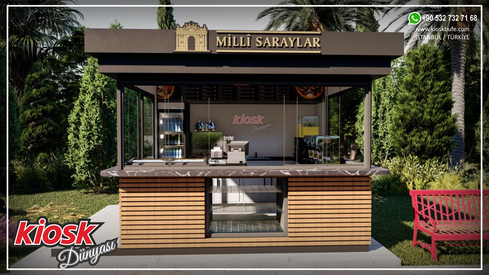 kiosk büfe imalatı